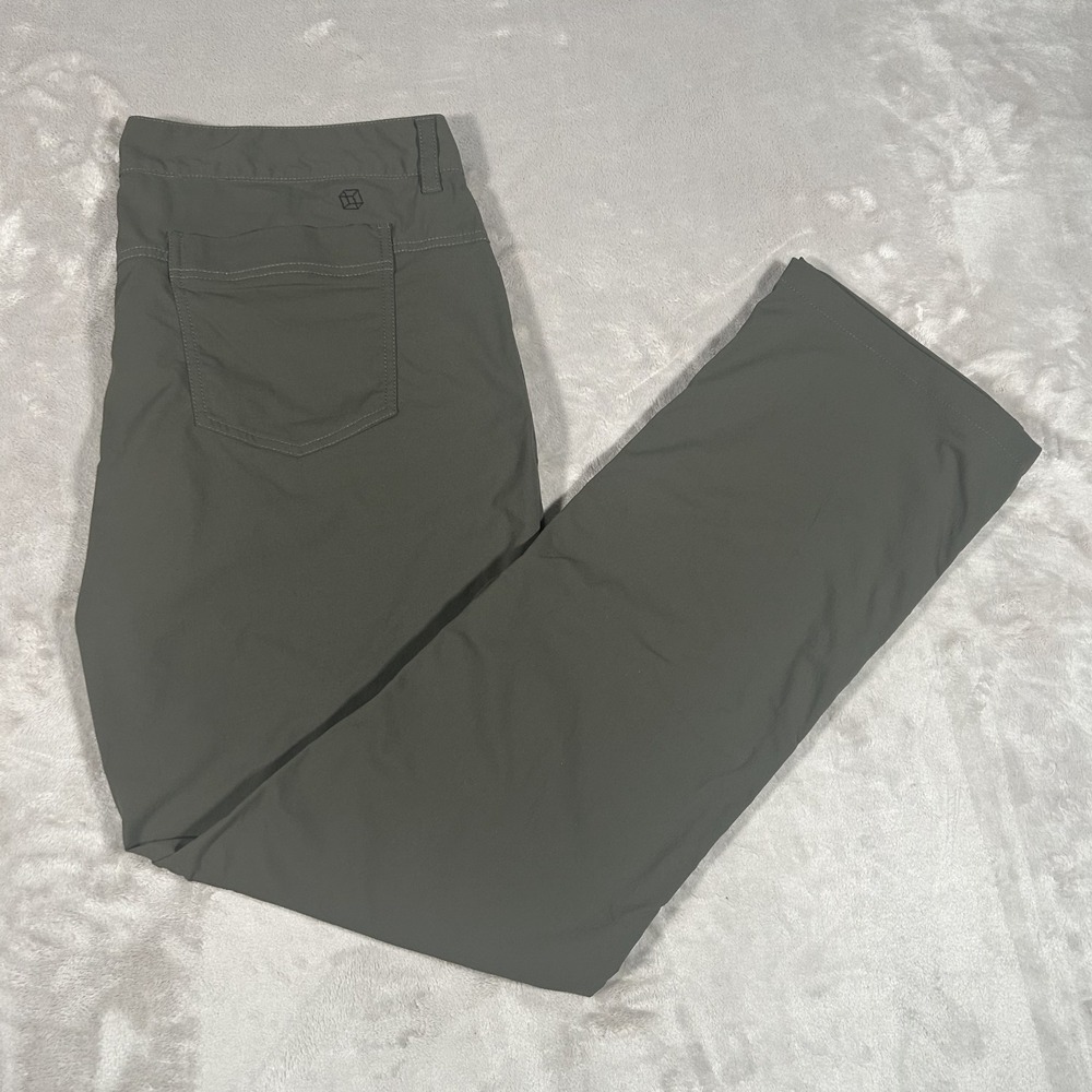 New Clothing Arts Pick-Pocket Proof Travel Pant Men 42x32 Green Business P-Cubed